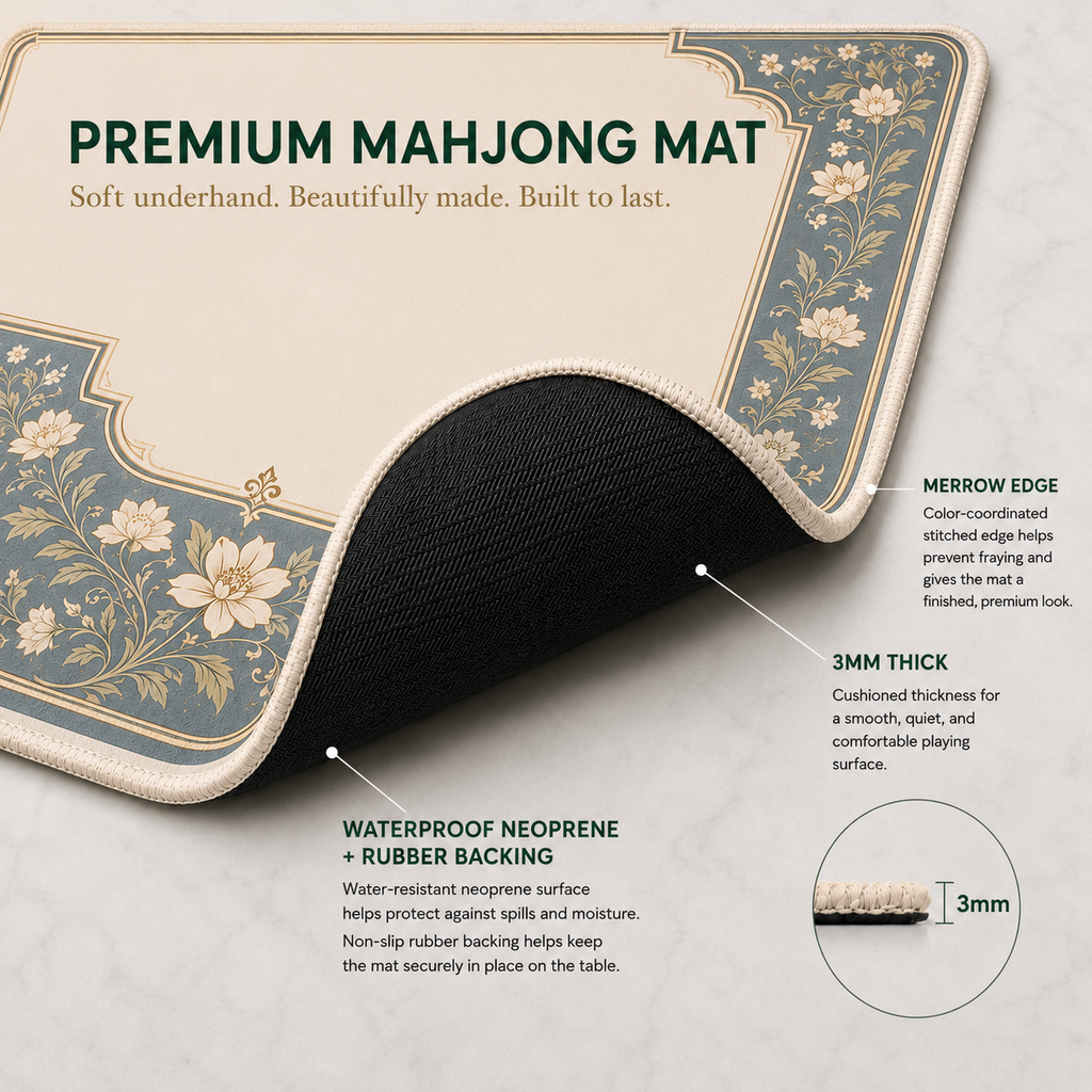 The White Tie Affair Mahjong Mat|Collection - PREORDER